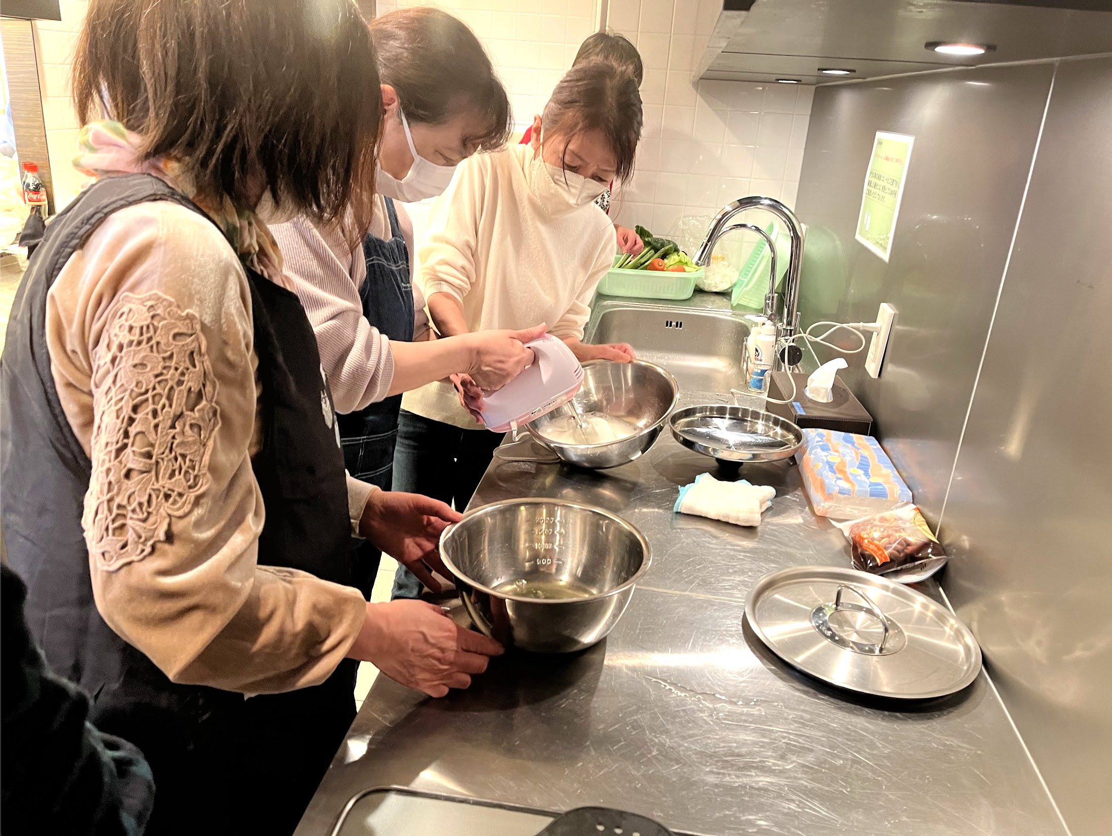 お料理教室風景