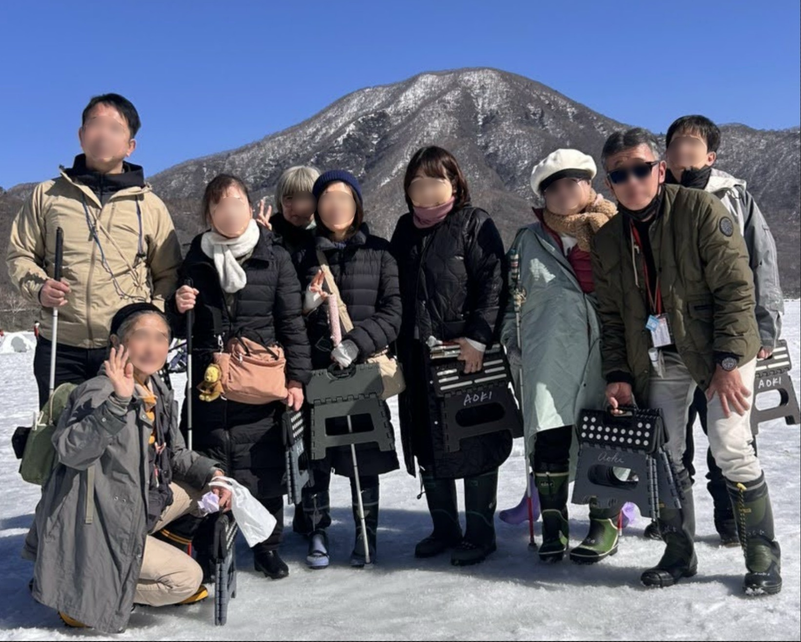 ワカサギ釣り
